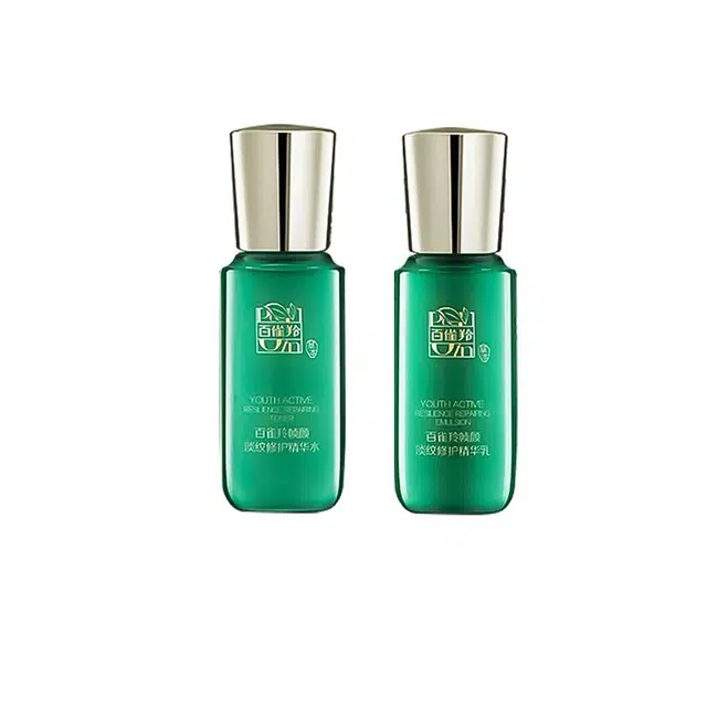 百雀羚 帧颜淡纹修护精华水乳液面霜精华液小样 保湿紧致