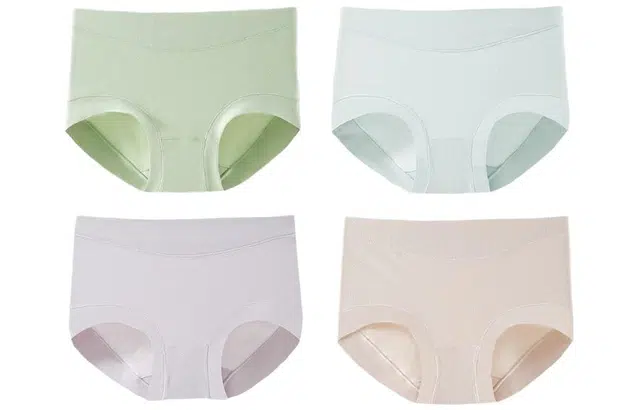 恒源祥 纯色高腰无痕透气收腹三角内裤 女款