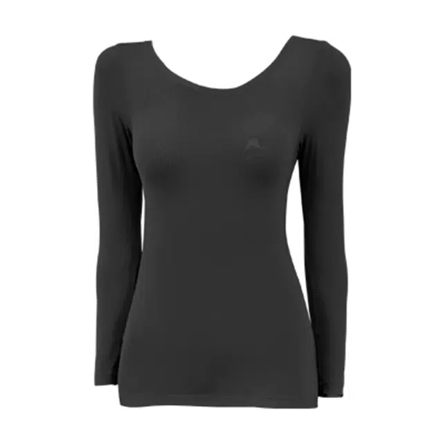 俏佳人 保暖黑科技 玻色因轻暖保湿打底美肤衣保暖上衣 女款