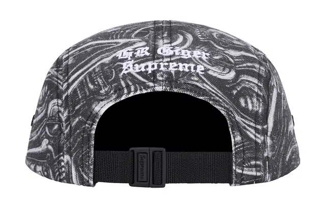 Supreme FW23 WEEK 8 H.R. GIGER CAMP CAP