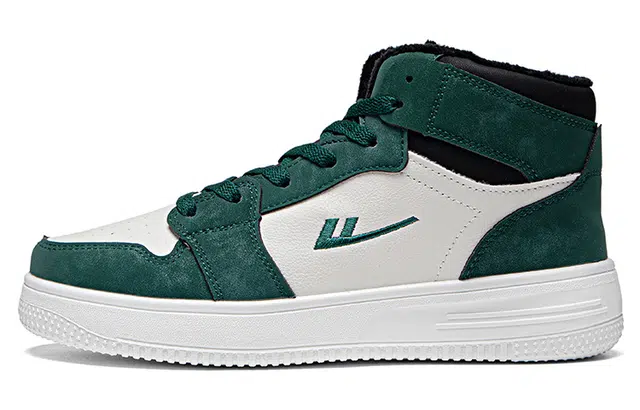 Warrior High Top Black Green