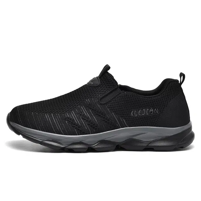 康乐健 舒适简约 中老年 爸爸鞋 减震回弹轻便透气 生活休闲鞋 男款