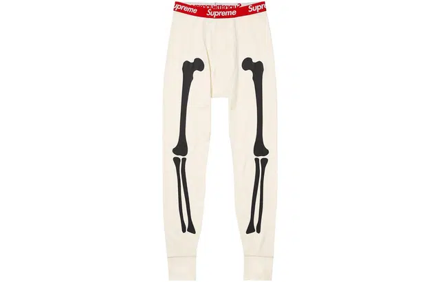 Supreme x HANES Bones Thermal Crew