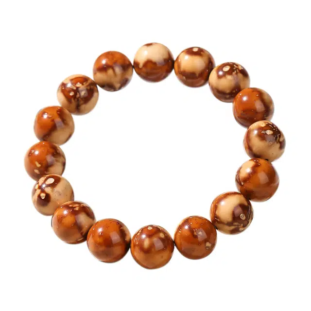 梵澜 熊猫高油高密盘玩 油润光亮正圆佛珠转运念珠文玩 紫金鼠 菩提类手串 男女同款情侣款