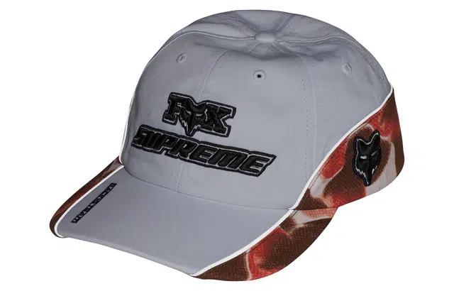 Supreme x Fox Racing 6-Panel White