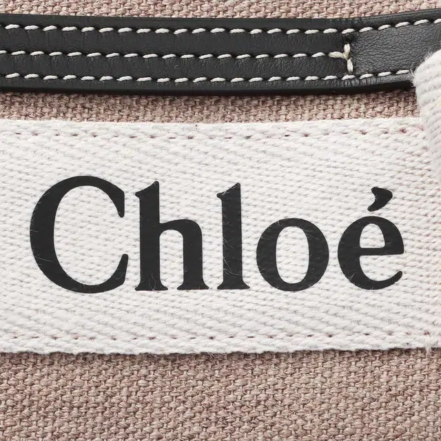 Chloe Woody Mini Logo Tote