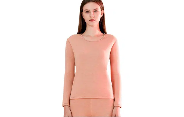 恒源祥 加绒加厚发热打底保暖上装 女款