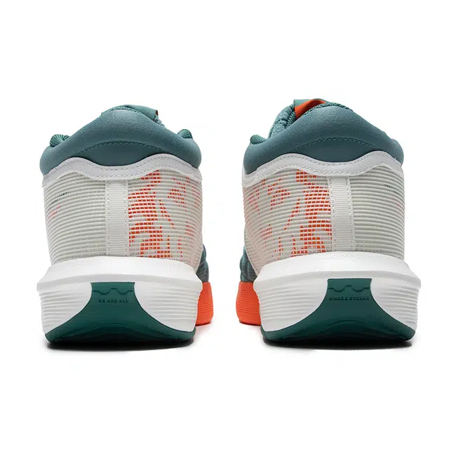 Nike Basketball Low White Green Orange