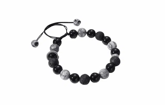 牧言 星球 复古国潮高级感细腻光泽质感 可调节 手串 男女同款情侣款