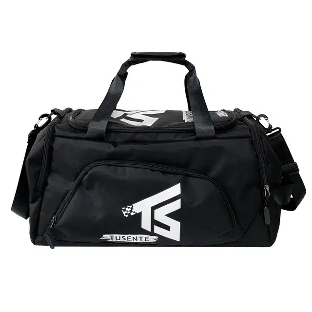 德力熊 运动篮球训练大容量潮酷 牛津布 装备包行李袋双肩背包健身包旅行包 男女同款情侣款 黑色/灰色/红色