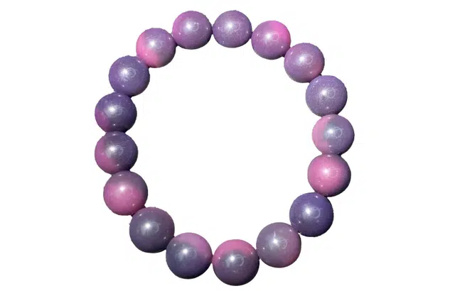 鲤晶 紫葡萄圆珠 绕指柔 学院风 单圈文玩 白玉菩提 菩提类手串 男女同款情侣款