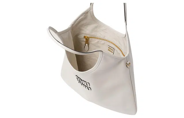 Miu Miu Tote Bag Chalk White