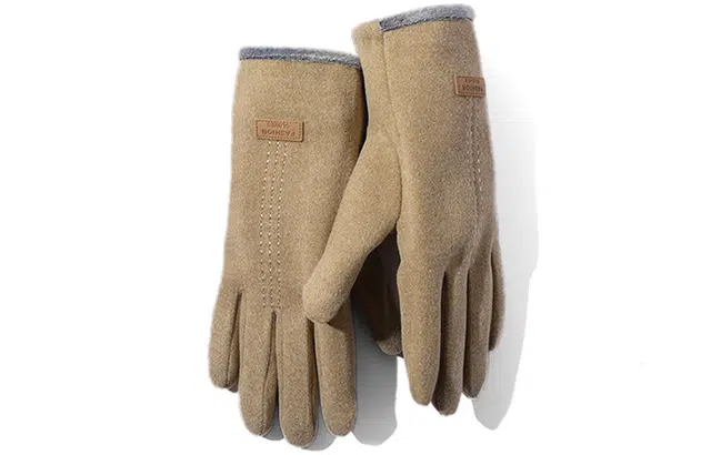 优幽兰 加厚加绒 实用百搭小众韩版 防寒防冻保暖 通勤电瓶车开车 便携纯色护手 手套 男女同款情侣款