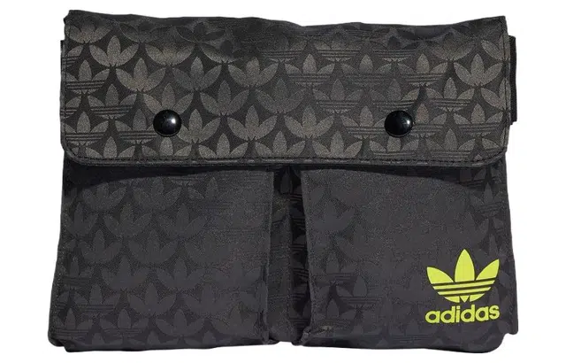 adidas Jacquard Shoulder Bag Black