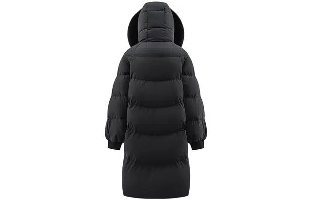 艾莱依 毛领轻奢高级连帽羽绒服 女款