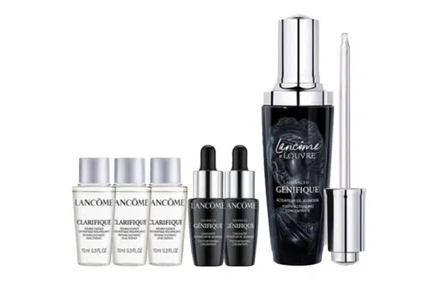 兰蔻 罗浮宫联名定款精华套装 保湿滋润