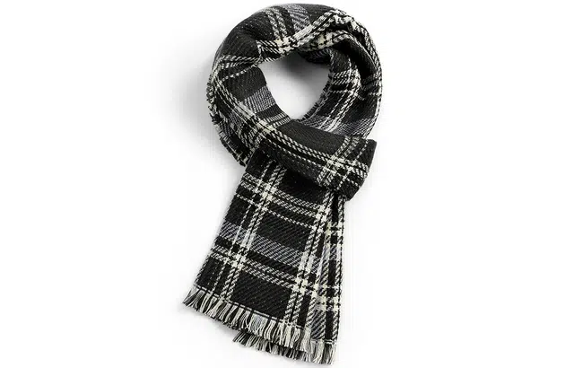 优幽兰 冬季百搭经典款针织围脖颈套加厚保暖休闲时尚防风防寒防冻护脖简约高级潮流穿搭 绒线围巾 男女同款情侣款