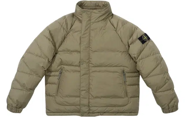 Supreme x Stone Island FW23 Reversible Logo Stripe Jacket