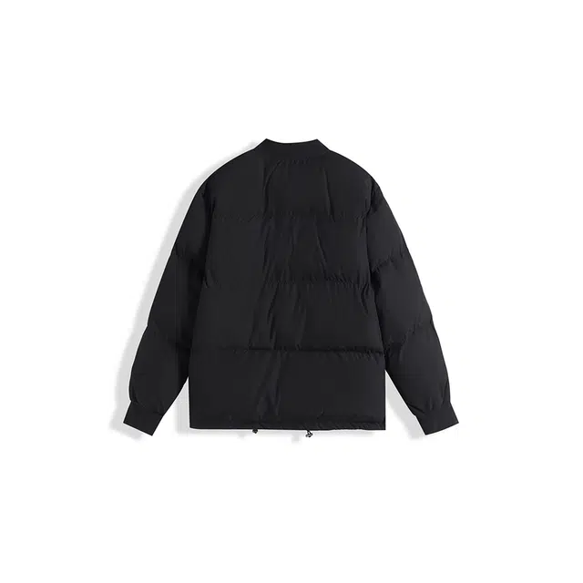 我是大卫 纯色基础款面包保暖休闲棉服外套 男女同款
