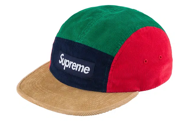 Supreme WEEK 9 CORDUROY CAMP CAP