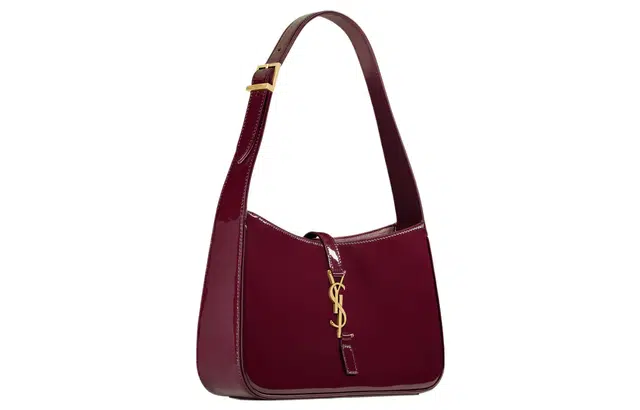 SAINT LAURENT YSL LE5A7 Logo Hobo