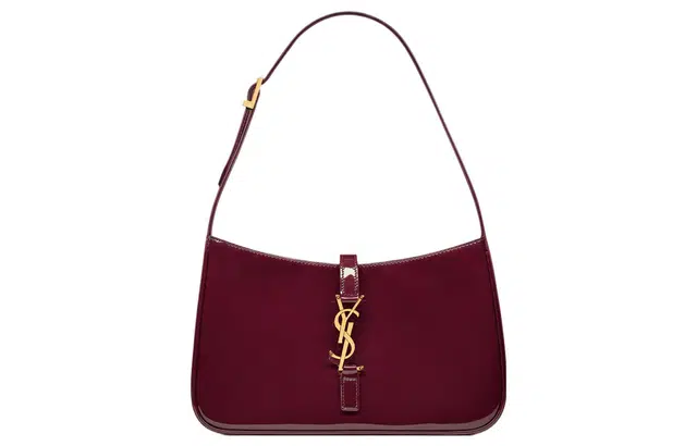 SAINT LAURENT YSL LE5A7 Logo Hobo