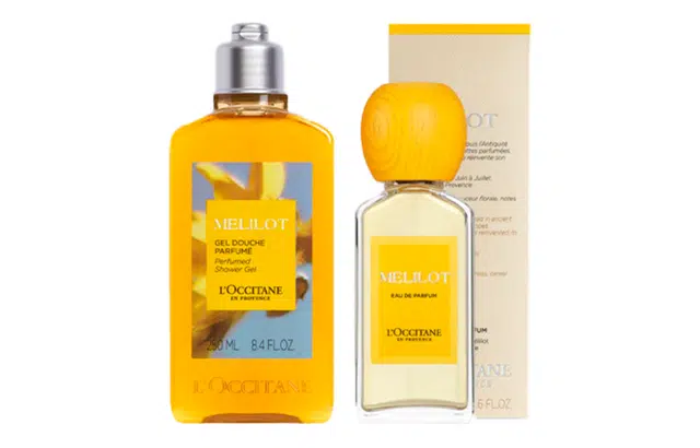 欧舒丹 甜三叶草香水沐浴露套装 清新