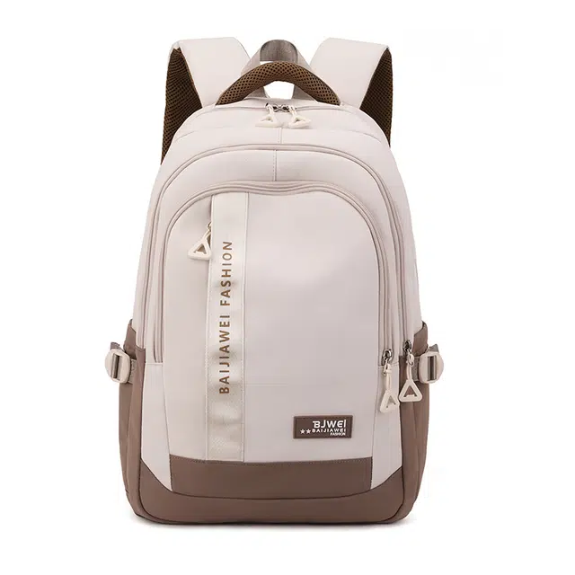 德力熊 轻便护脊减负大容量轻便防水尼龙书包背包双肩包 女款 多色