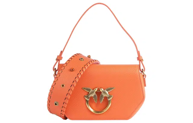PINKO Swallow Bag Small Papaya