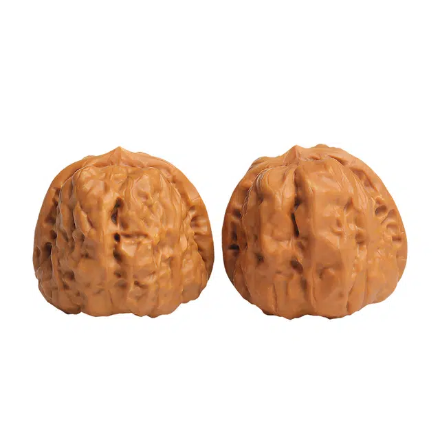 月印百川 蛤蟆头 苹果园古玩狮子头新中式国风 文玩核桃 核桃类把件 男款