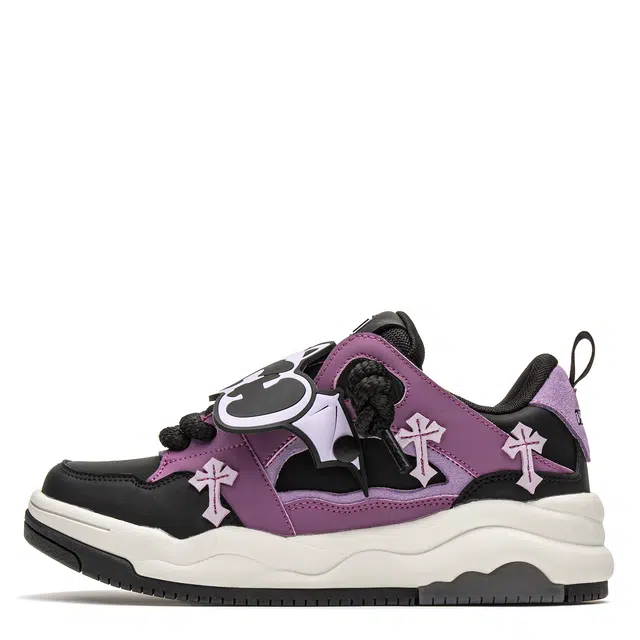 youthloser Little Bat Low Top Sneakers Purple