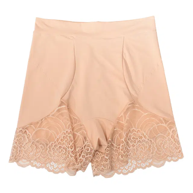 俏佳人 轻奢蕾丝高开叉收腹提臀收腰美体塑身裤 女款