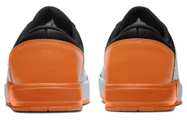 Jordan Nu Retro 1 Low White Black Orange