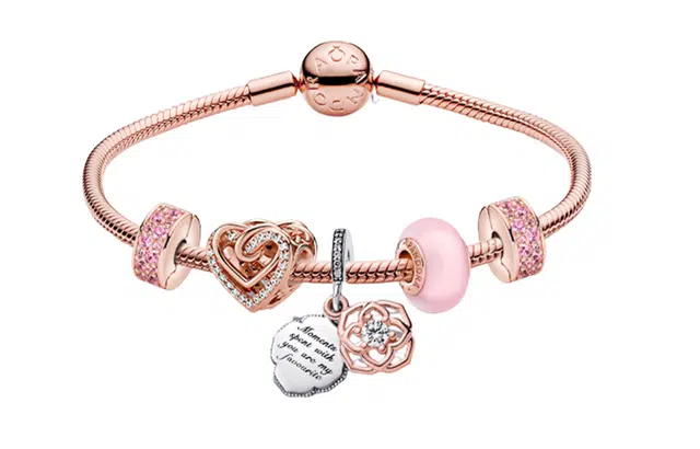 Pandora Elegant Hand-Painted Bracelet Set