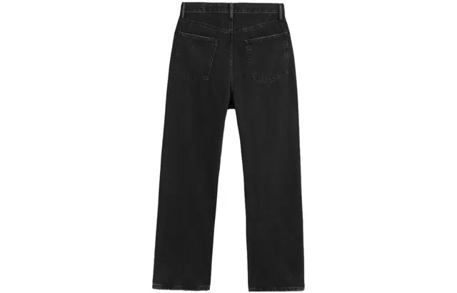 GAP FW23 Washed Straight Mid-Rise Jeans