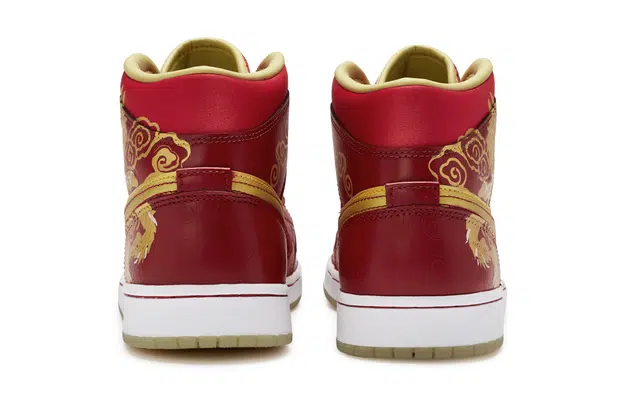 Jordan Air Jordan 1 Mid Red Gold