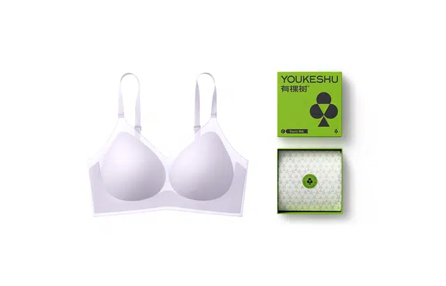 有棵树 凉感春夏款无钢圈无痕透气大胸显小文胸 女款 组合装