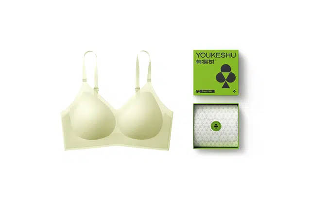 有棵树 凉感内衣女小凉风文胸大胸显小 春夏款无钢圈无痕透气文胸胸罩 薄款