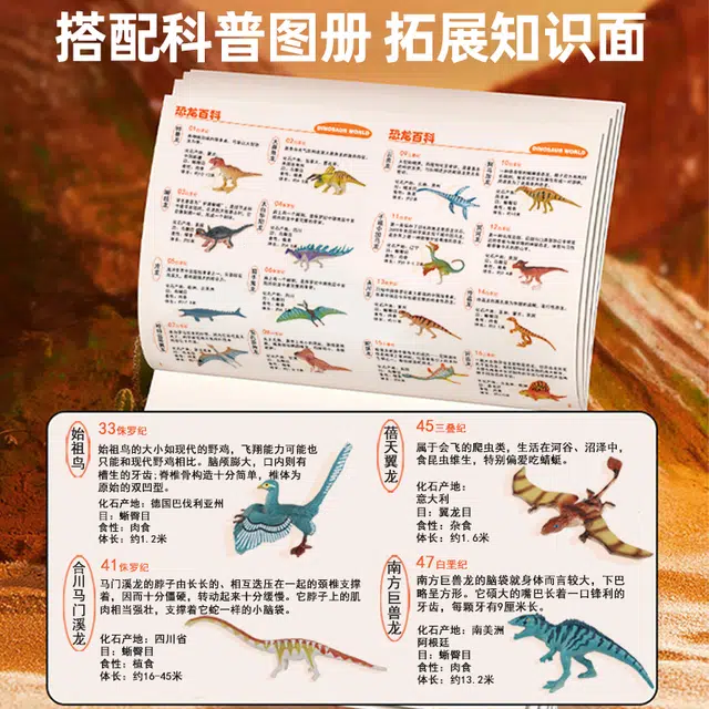 纽奇 恐龙玩具 侏罗纪公司 动物仿真模型 霸王龙 三角龙 恐龙玩具套装 男孩玩具 恐龙世界 玩具