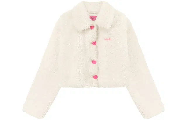 CHUU Faux Fur Collar Jacket