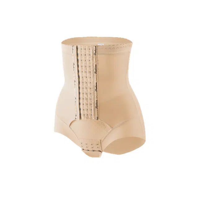 俏佳人 排扣开裆式高腰塑形美体强力收腹束腰塑身裤 女款