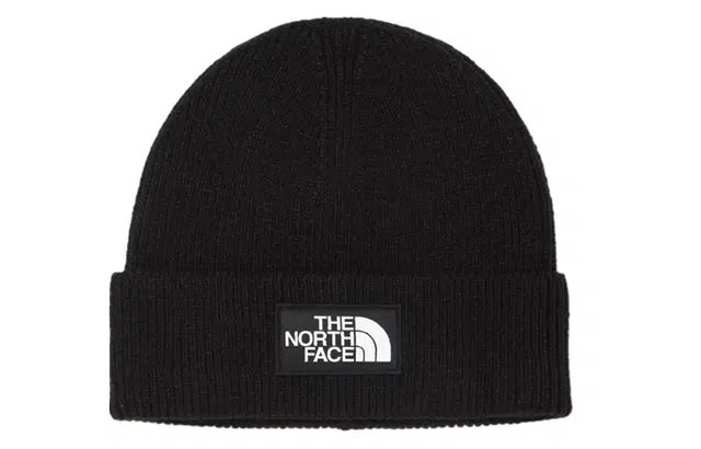 The North Face Logo Beanie Black