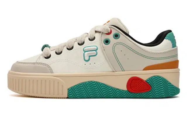 FILA Fusion Stack White Brown