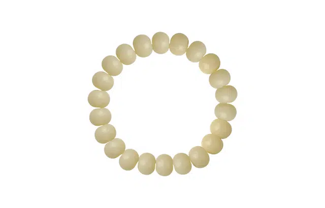 凤凰涅磐 素圈佛珠绕指柔新中式转运珠 小众复古民族风 白玉菩提 菩提类手串 男女同款情侣款