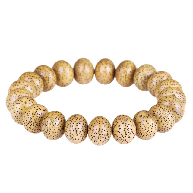 妍韵珠宝 原生态鸡油黄 星月菩提 菩提类手串 男女同款情侣款