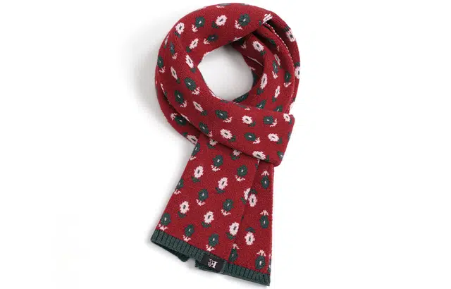 优幽兰 氛围感护脖子防风防寒保暖 绒线围巾 女款