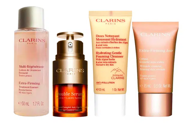 娇韵诗 黄金双萃宝盒精华护肤套装 滋润