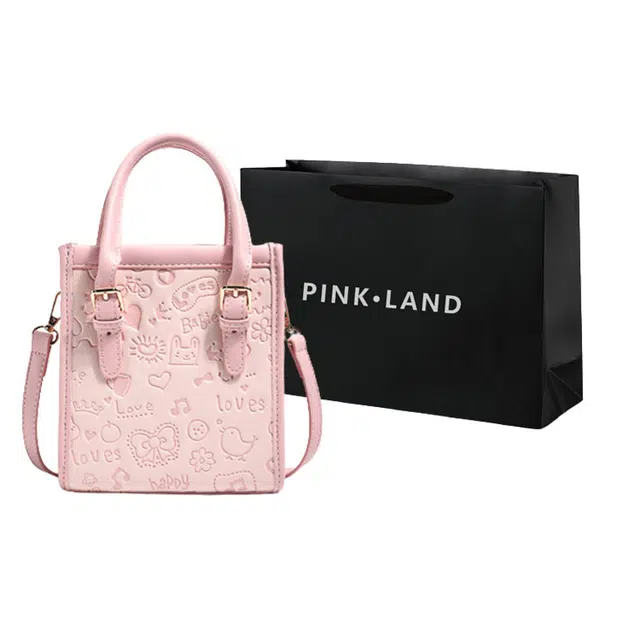PINKLAND PU Tote