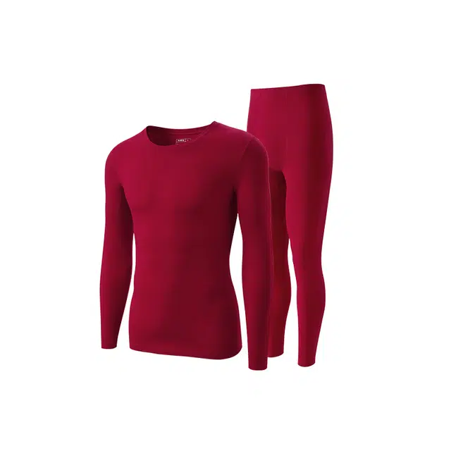 有棵树 龙年红运礼盒系列 本命年加厚红品秋冬上衣长袖高领内档内裤打底杉秋衣保暖套装 男女同款 礼盒装