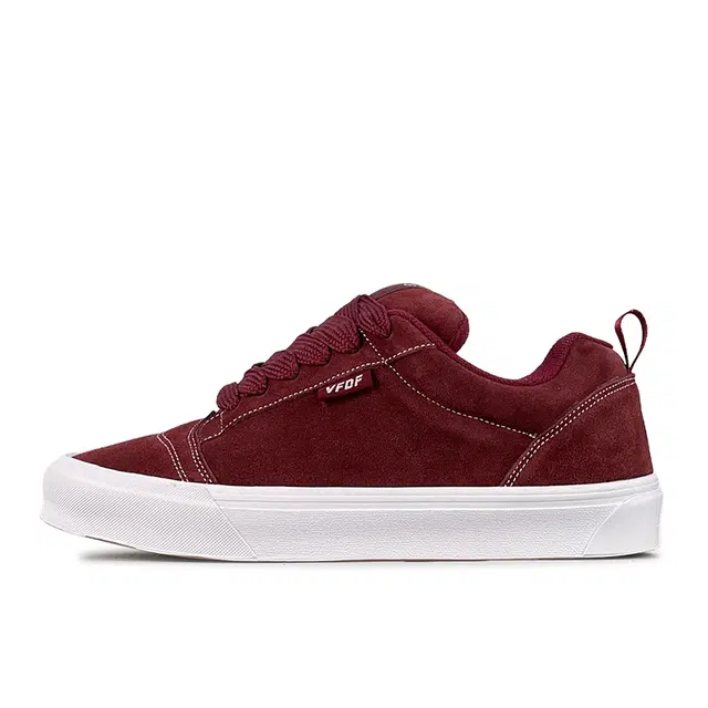 VFDF Low-Top Sneakers Burgundy